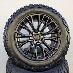20" FUEL rims w- Mickey Thompson Baja Boss Tires 