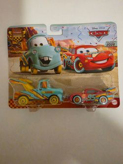 Disney Pixar Cars Lightning McQueen Mater Race To Celebrate 2 Pack 20th 2026