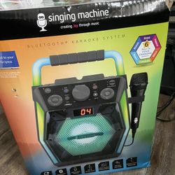 Singing Karaoke Machine