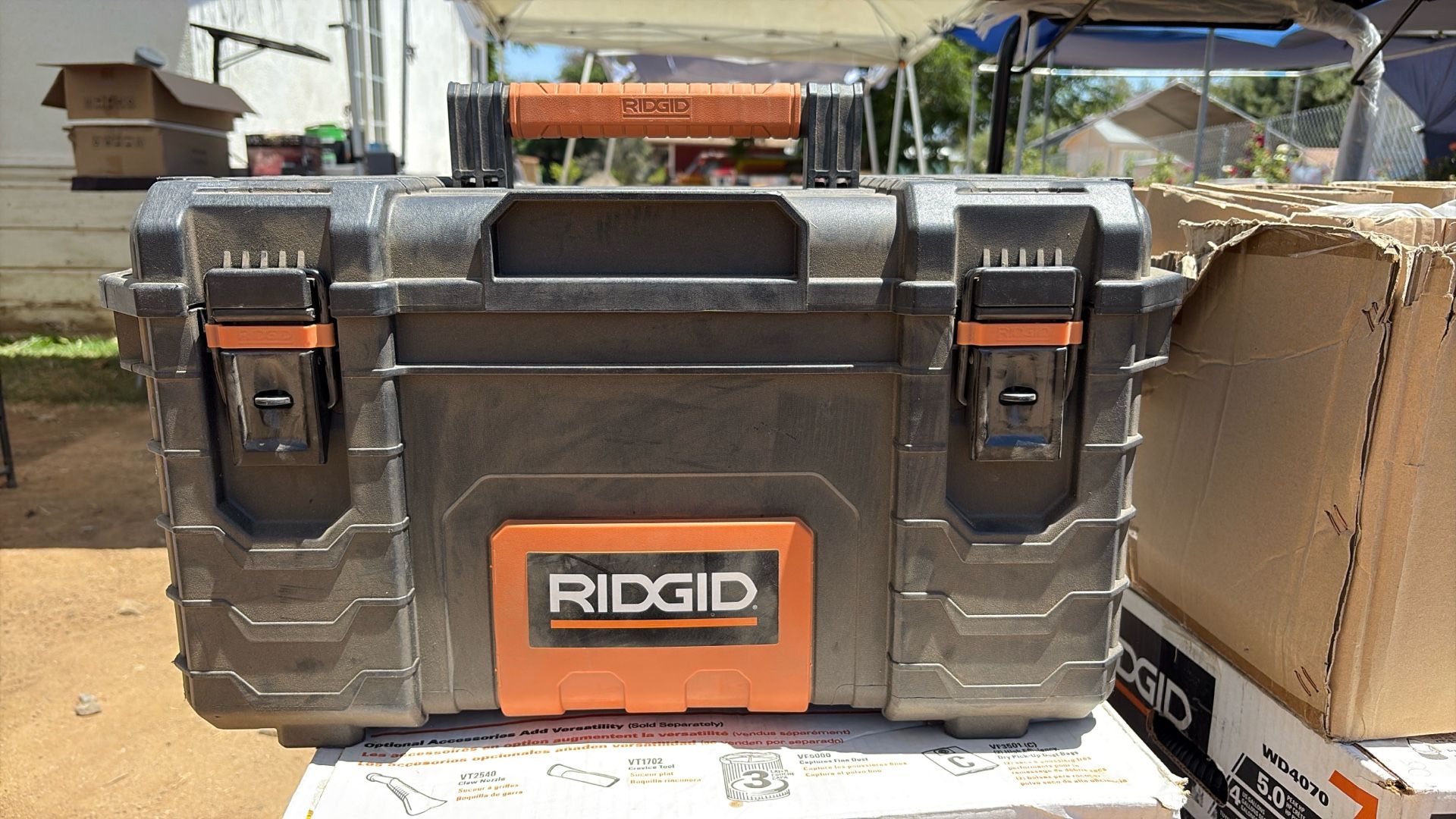 Rigid Tool Storage Box