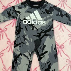 adidas baby onesie