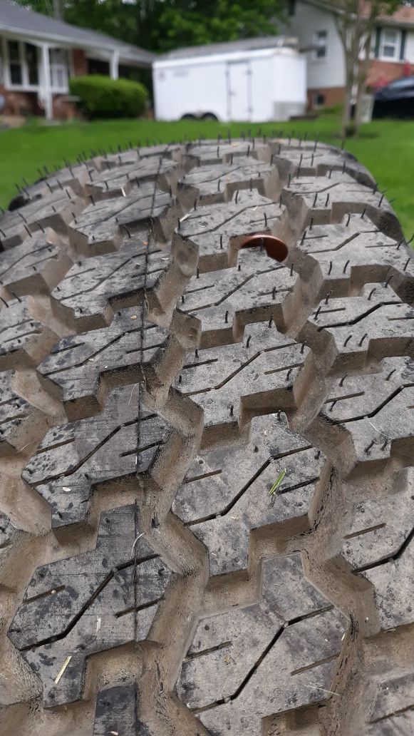 TIRE NEVER USED!