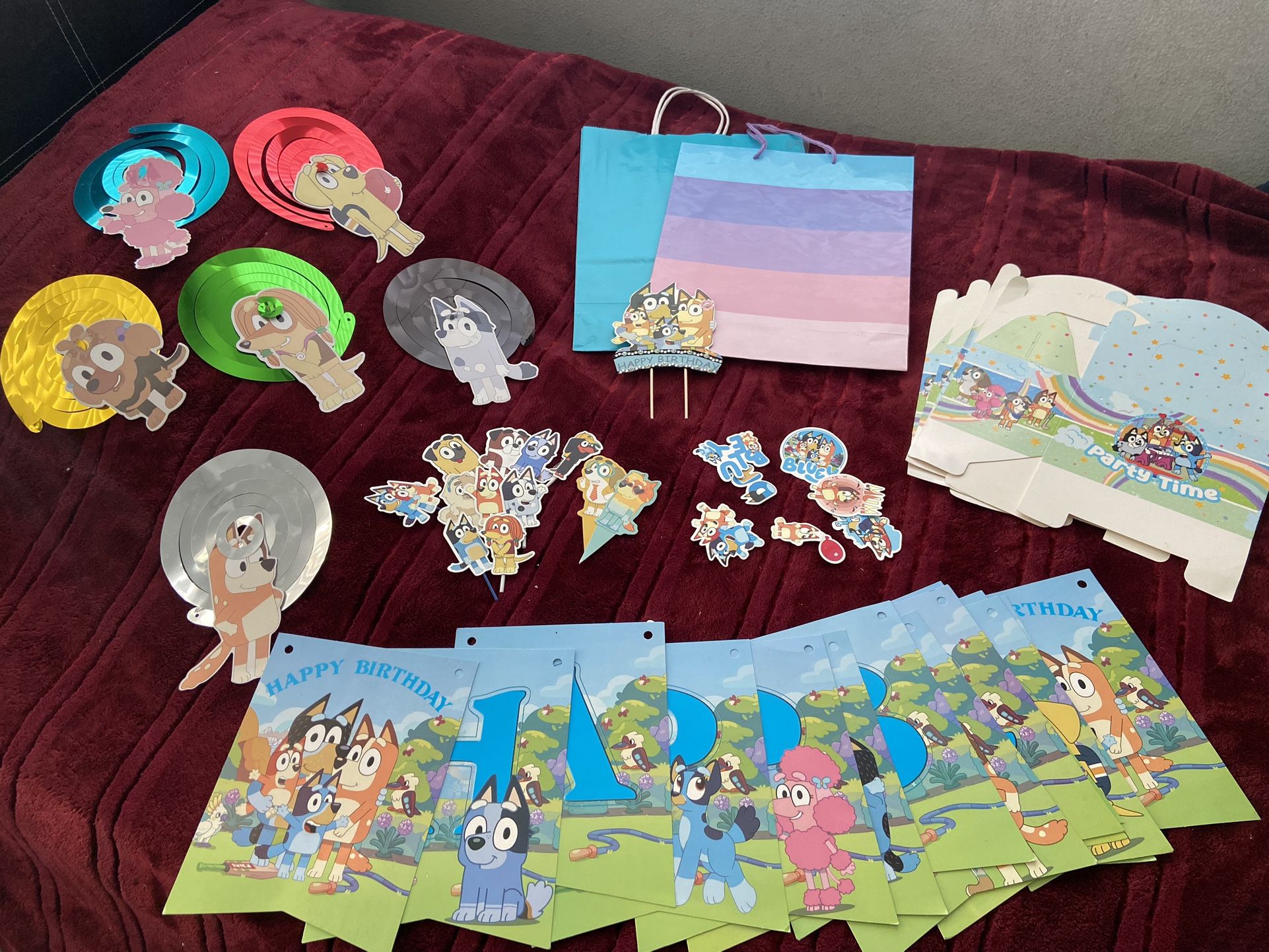 BLUEY Birthday Party Supplies/ Decorations