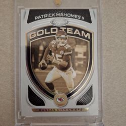 Patrick Mahomes Gold Team