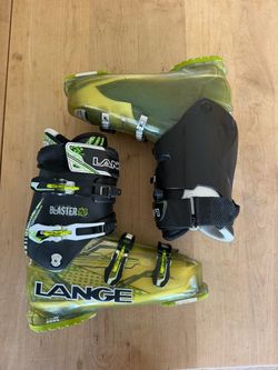 Lange Blaster 120 Ski Boots Men's 11.5 29.5 Amazing Condition!!