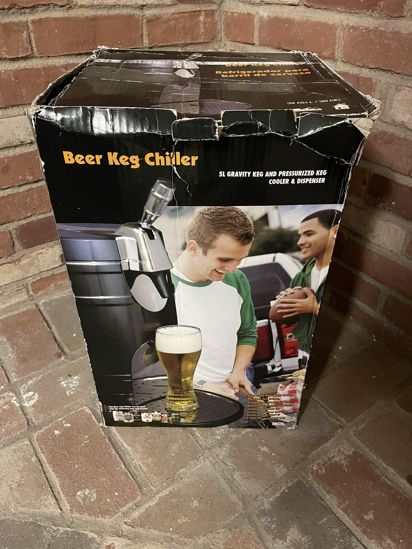 Kooltron 5 Litre gravity & pressurized Beer Keg Dispenser and cooler