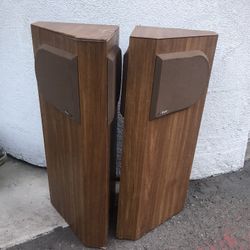 Vintage Bose 401 Main Tower Speakers Great Condition (Set Of 2) TESTED WORKING