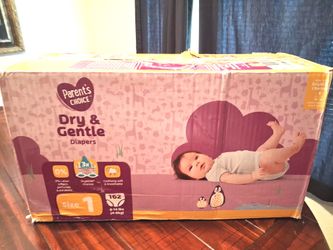 Parents choice pampers stage 1 box with 162 pampers  (8- 14 lbs )