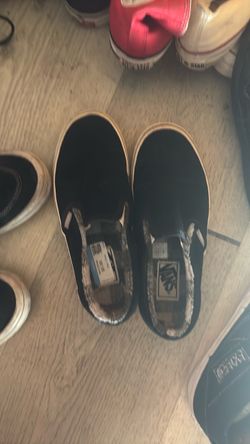 Vans with winter insole