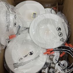 Sunco Lighting 5/6" Selectable Retrofit Baffle Downlights (13 Watts, 965 Lumens)