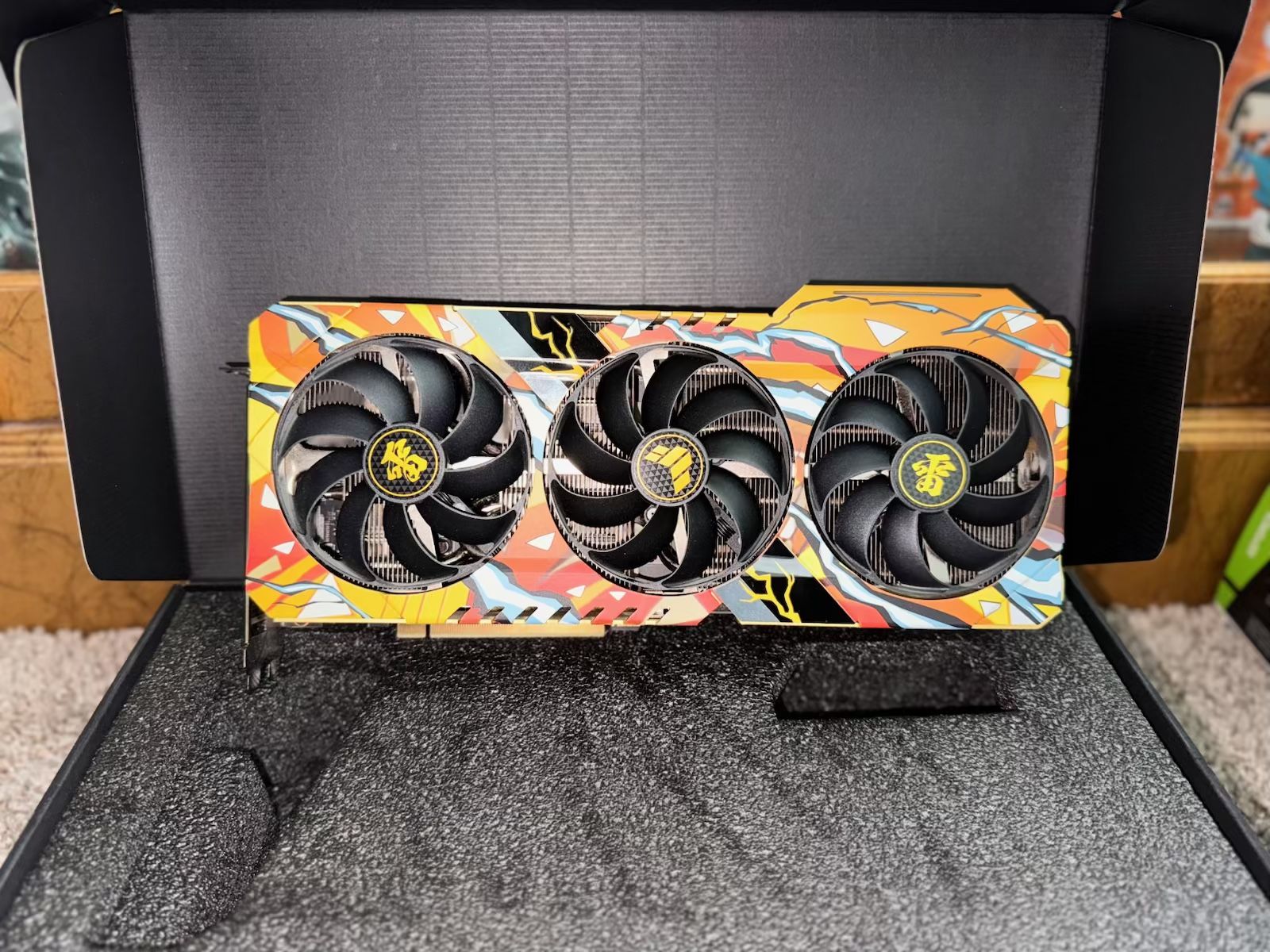 ‼️READ DESCRIPTION BEFORE MESSAGING‼️Demon slayer geforce rtx 3060 graphics card