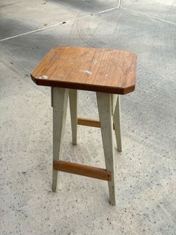 Cute wood stool