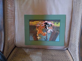 Disney Bambi 1997 Lithograph
