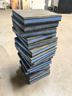 Rubber Anti-Vibration Pads Blue and Black Lot