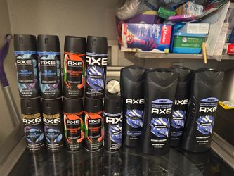Brand new axe bundle all for ($40)( Cash only)(price is firm)