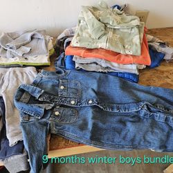 9 Months Boys Winter Clothes $1 Each 