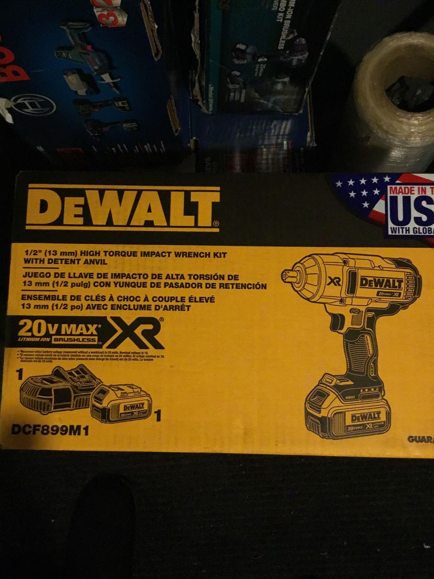 Dewalt high torque impact wrench