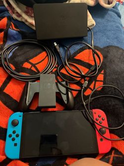 Nintendo Switch Console with Dock and Accessories