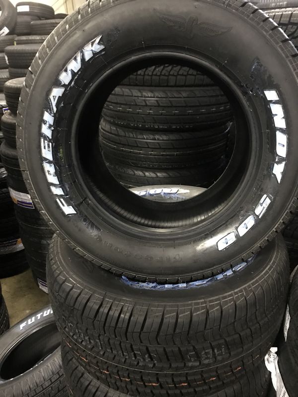 295/50/15 Firestone white letters for baby billets new for Sale in