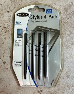 Belkin Pro Series Stylus 4-Pack for Palm Tungsten T