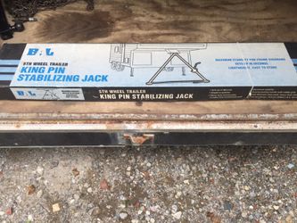 King pin stabilizing jack.