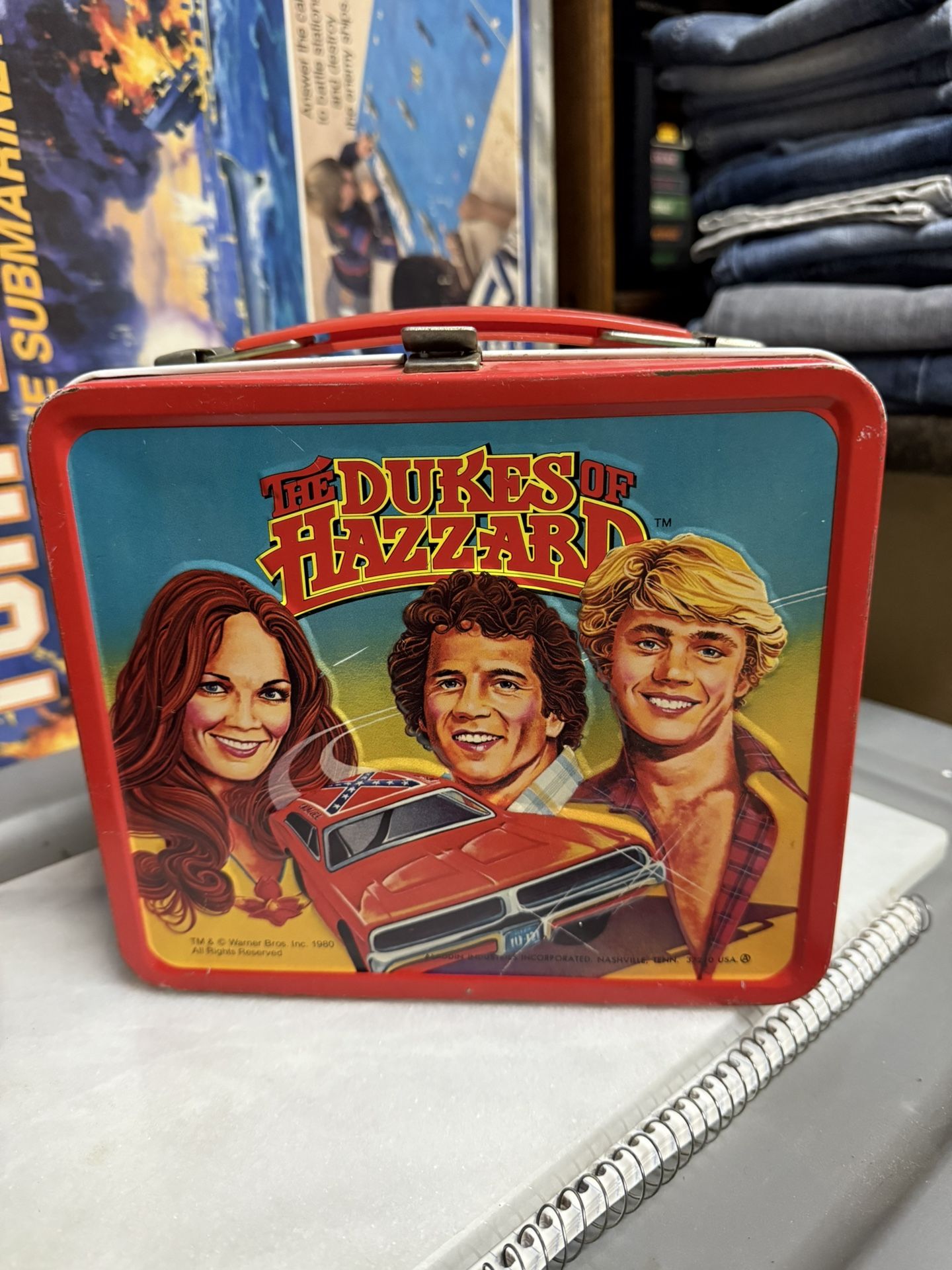 Alladin Tin Dukes Of Hazard Vintage Lunchbox
