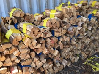 Bundles of dry-seasoned firewood (Ask about delivery)