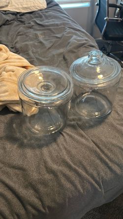 Glass jars
