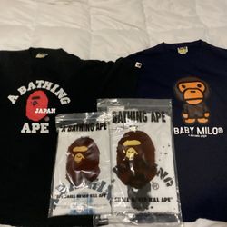 Bape T Shirts From Japan Xl