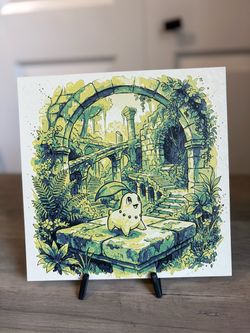 Chikorita Pokemon 3D Wall Art