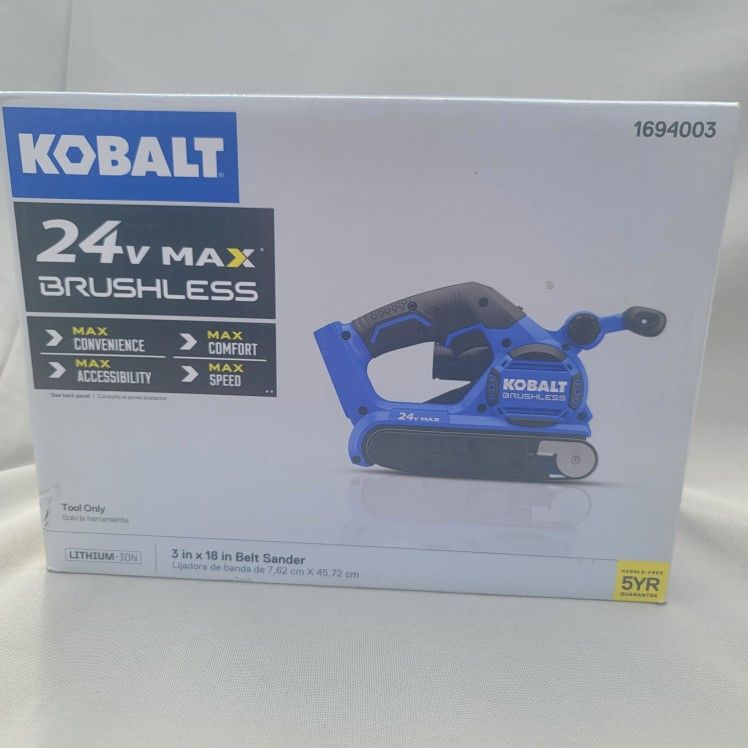 Kobalt Brushless / Lijadora de Banda 