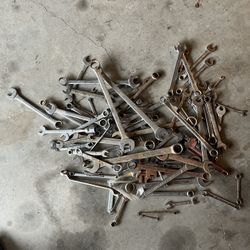 box of random wrenches