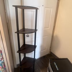 5 Shelf Corner Stand