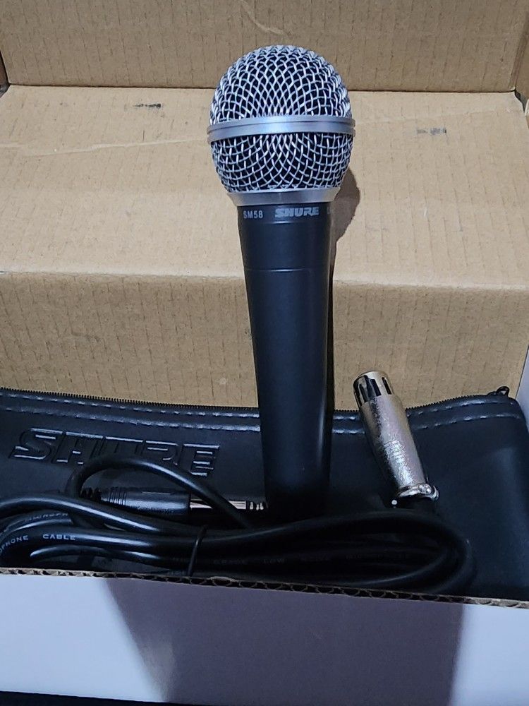 Brand New Shure SM58 - LC Microphone WITHOUT SWITCH - $60
