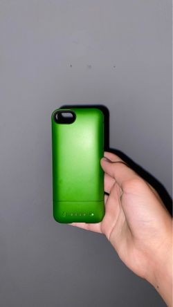 iphone 5 green mophie case