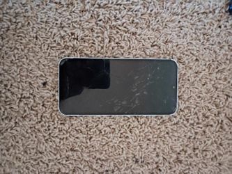 Samsung Smartphone with Cracked Screen