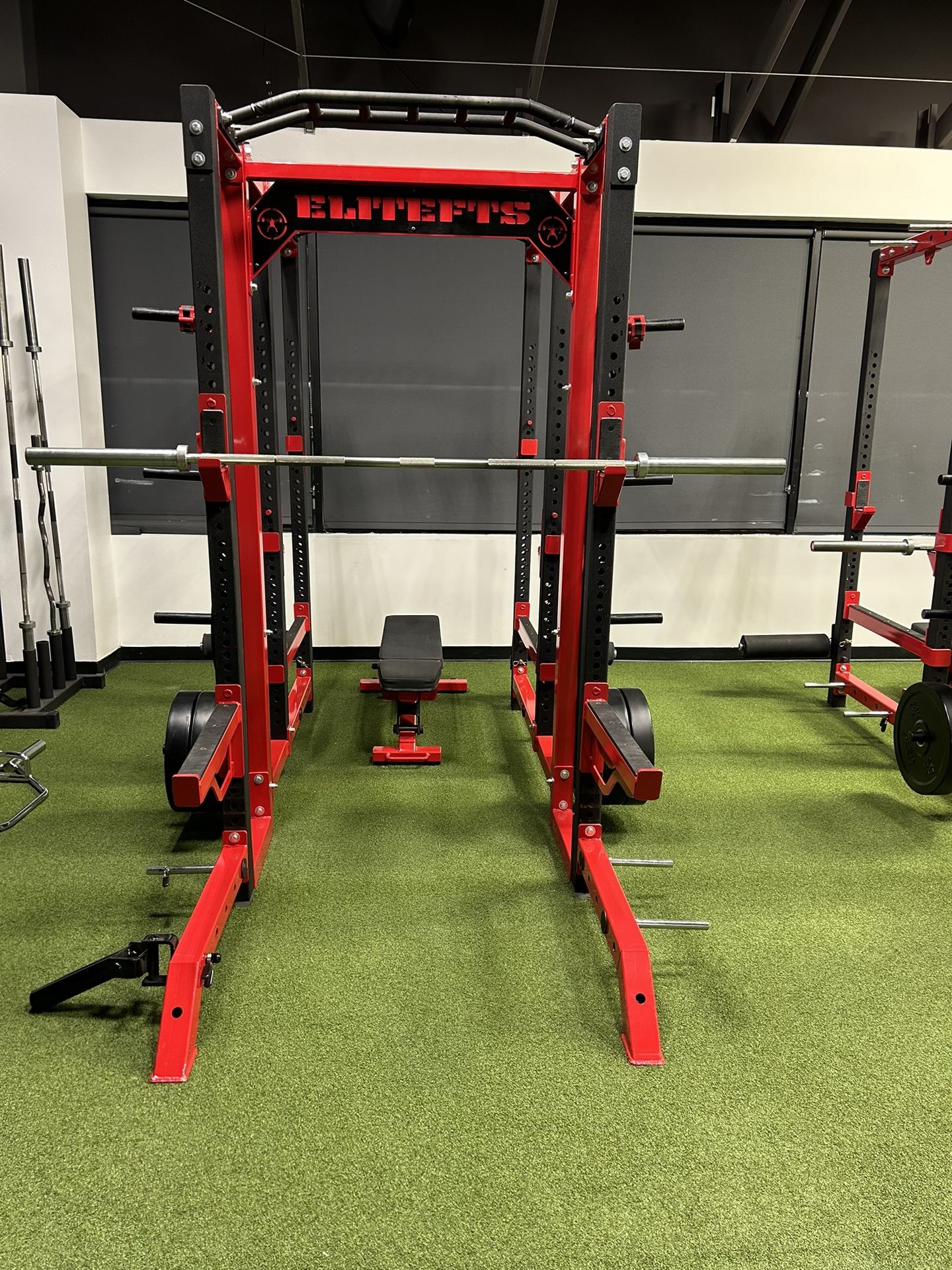 Elitefts Custom Multi-Triple Rack (with Bench & Bar)