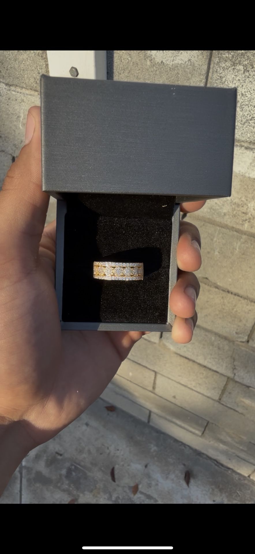 Vs1 Flower Set Lab Diamond Ring