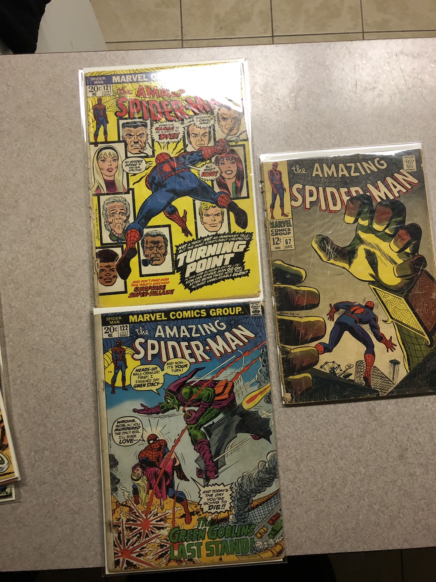 Old Amazing Spider-Man Comics (Make Offer)