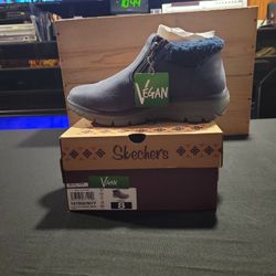 Sz 8 Sketchers Ankles Boots New With Tags