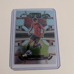 Panini Select lamine yamal rookie card
