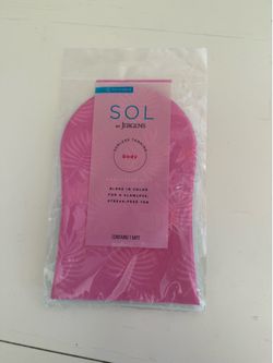Self tanning mitt