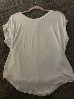White Athleta Workout Top