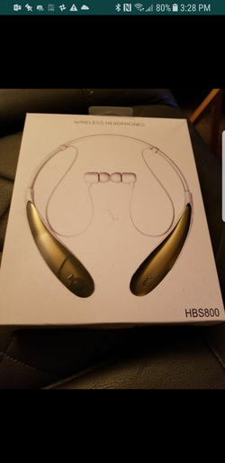 Wireless Bluetooth neckband headphones brand new.