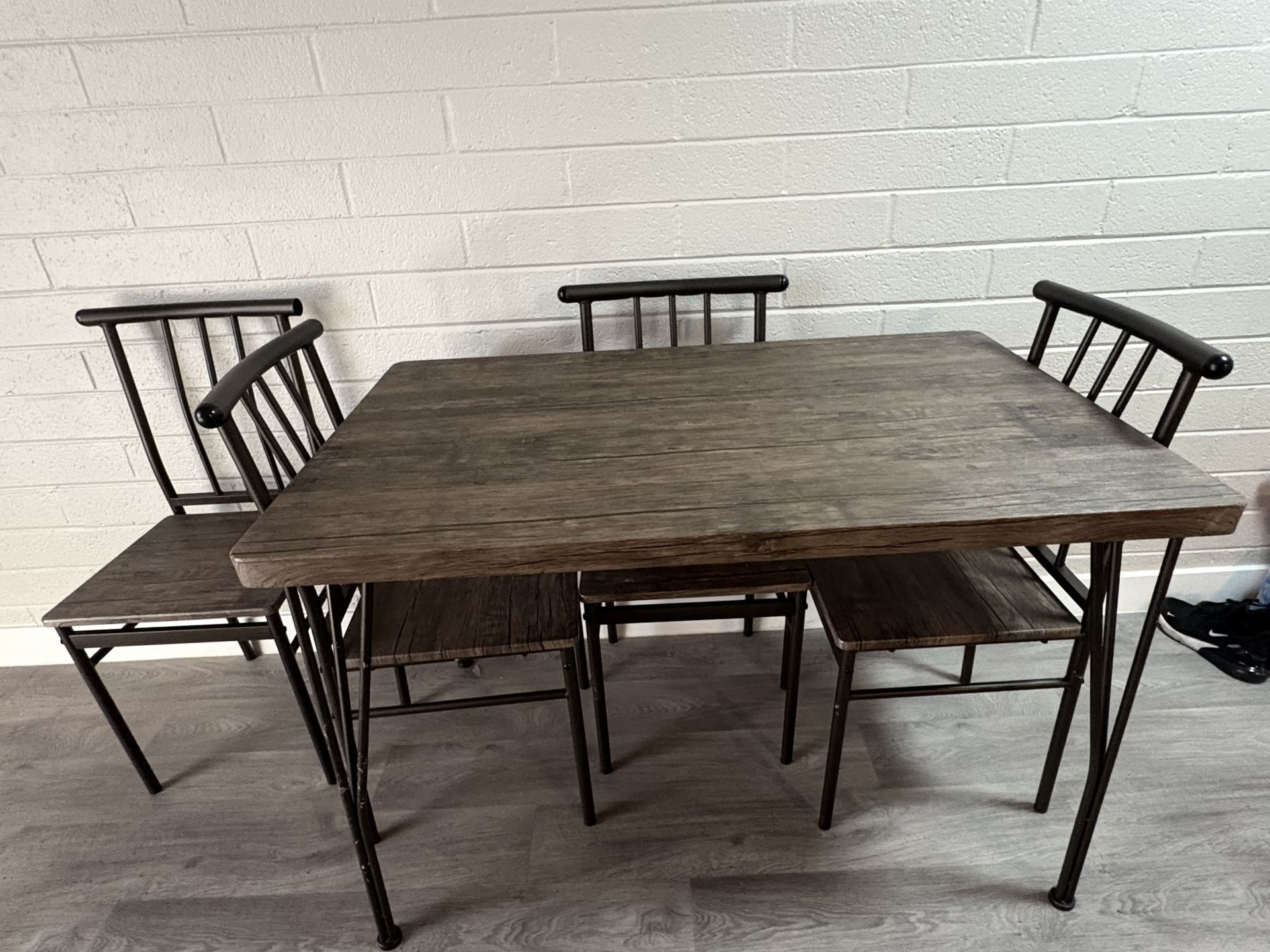 Wood-vinyl Dining Table