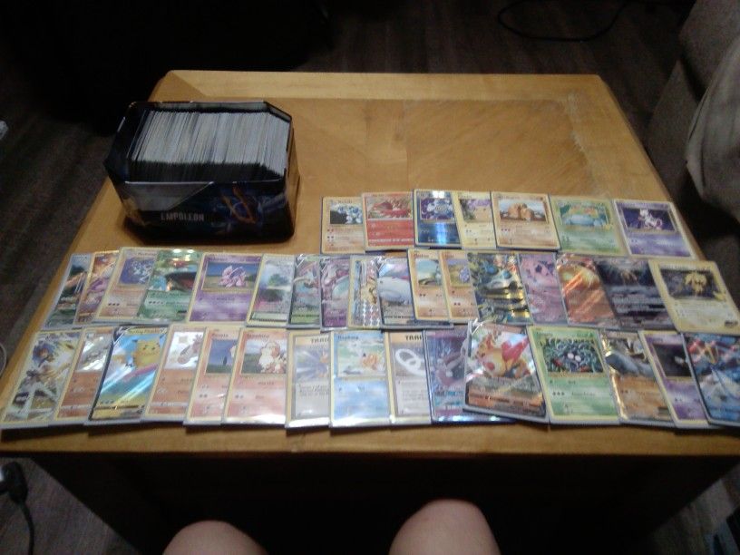 Bundle Of Pokemon From Old Cards To New Cards