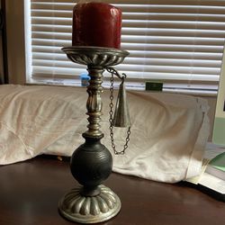 Candle Holder With Snuffer