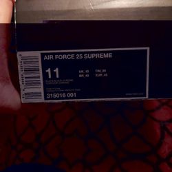 Air Force 25 Supreme Shoes