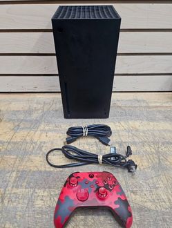 Black Xbox Series X Video Game Console