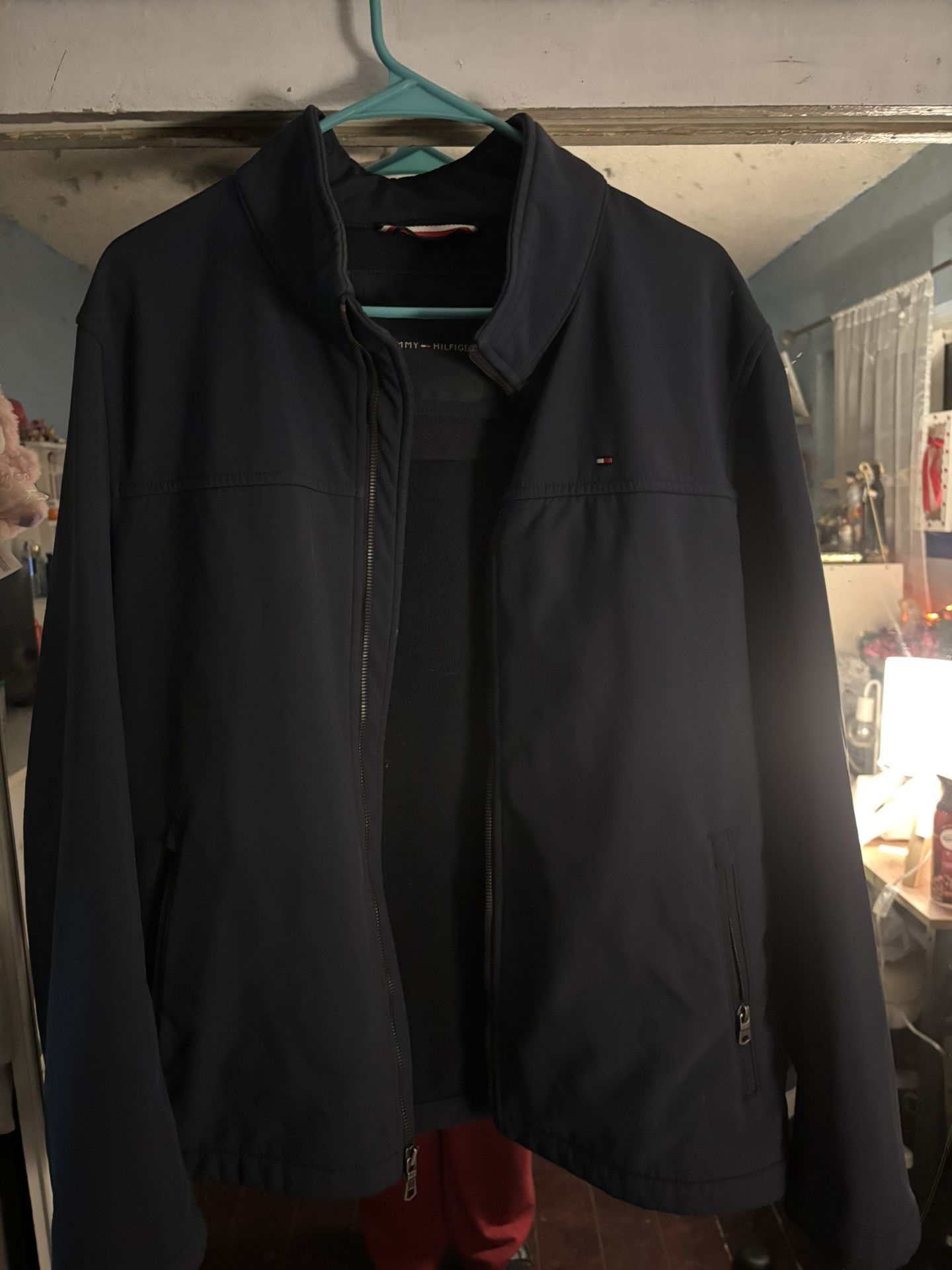Tommy Hilfiger Jacket - Dark Blue Mens Size Medium